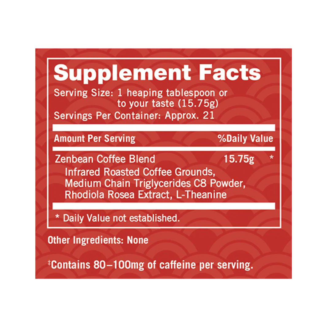Zenbean Infrared Brew Medium Grind Coffee