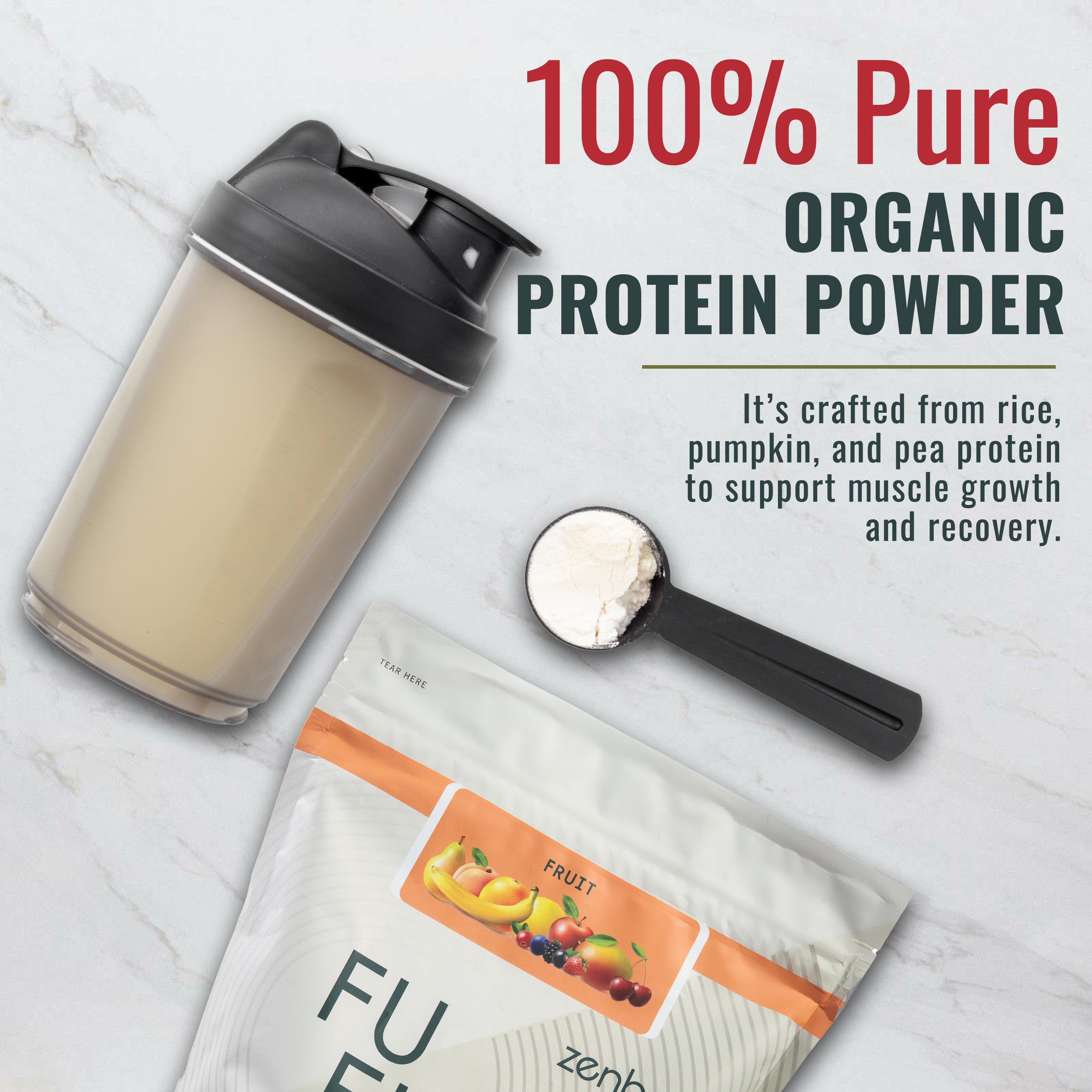Vegan Protein Powder- Fruit