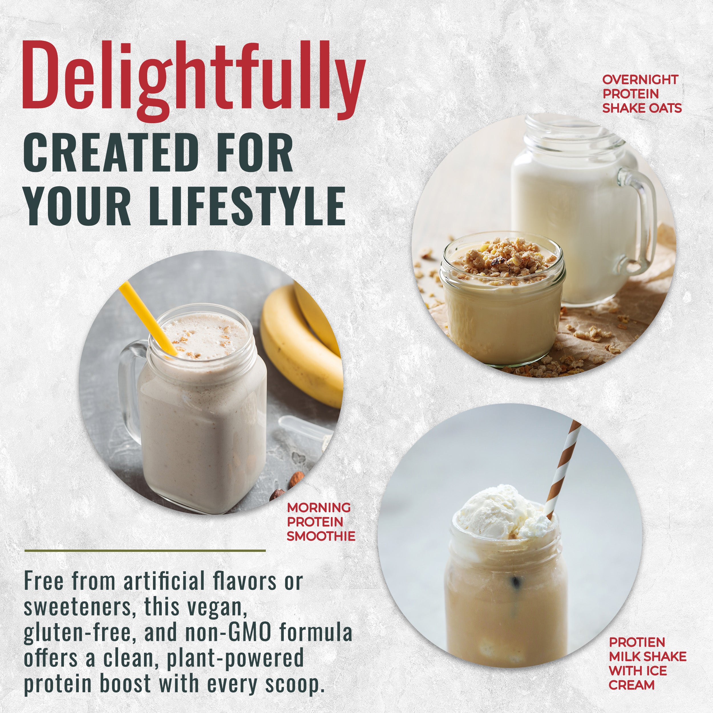 Vegan Protein Powder-Lemon