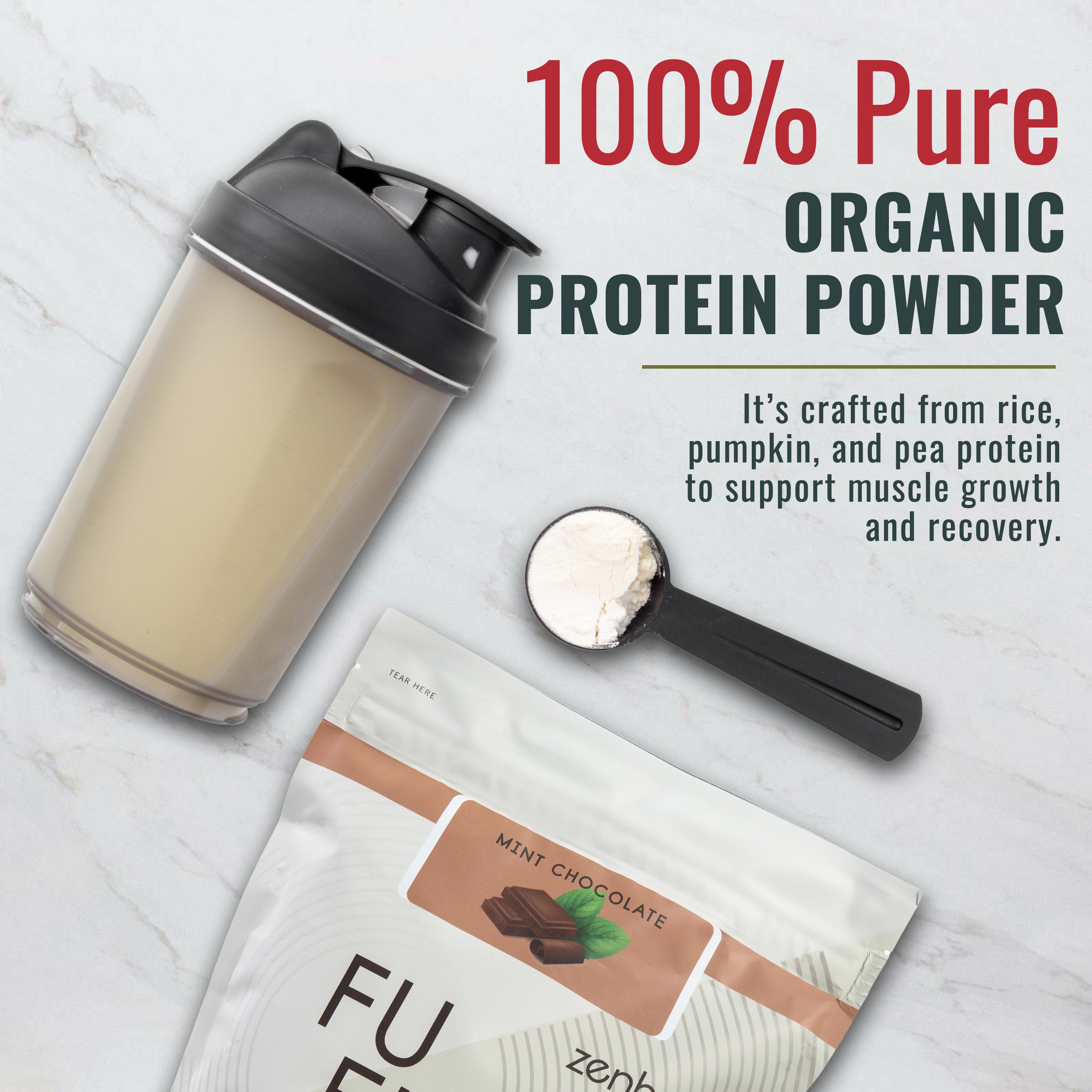 Vegan Protein Powder- Mint Chocolate