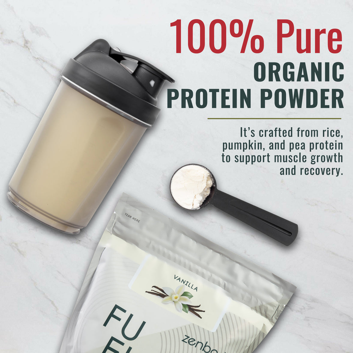Vegan Protein Powder- Vanilla